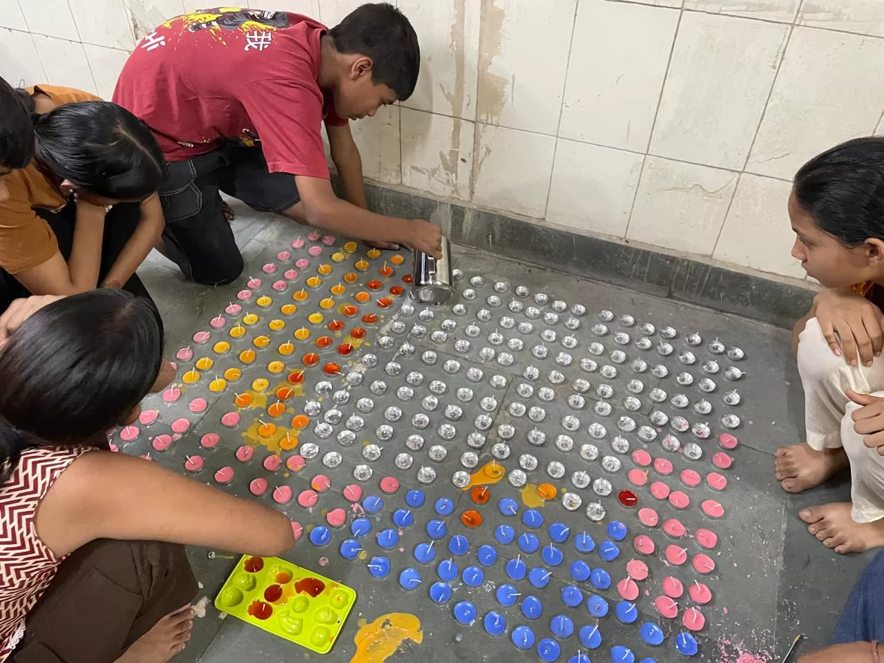 Diwali Handcrafted Products  Sale By Children's